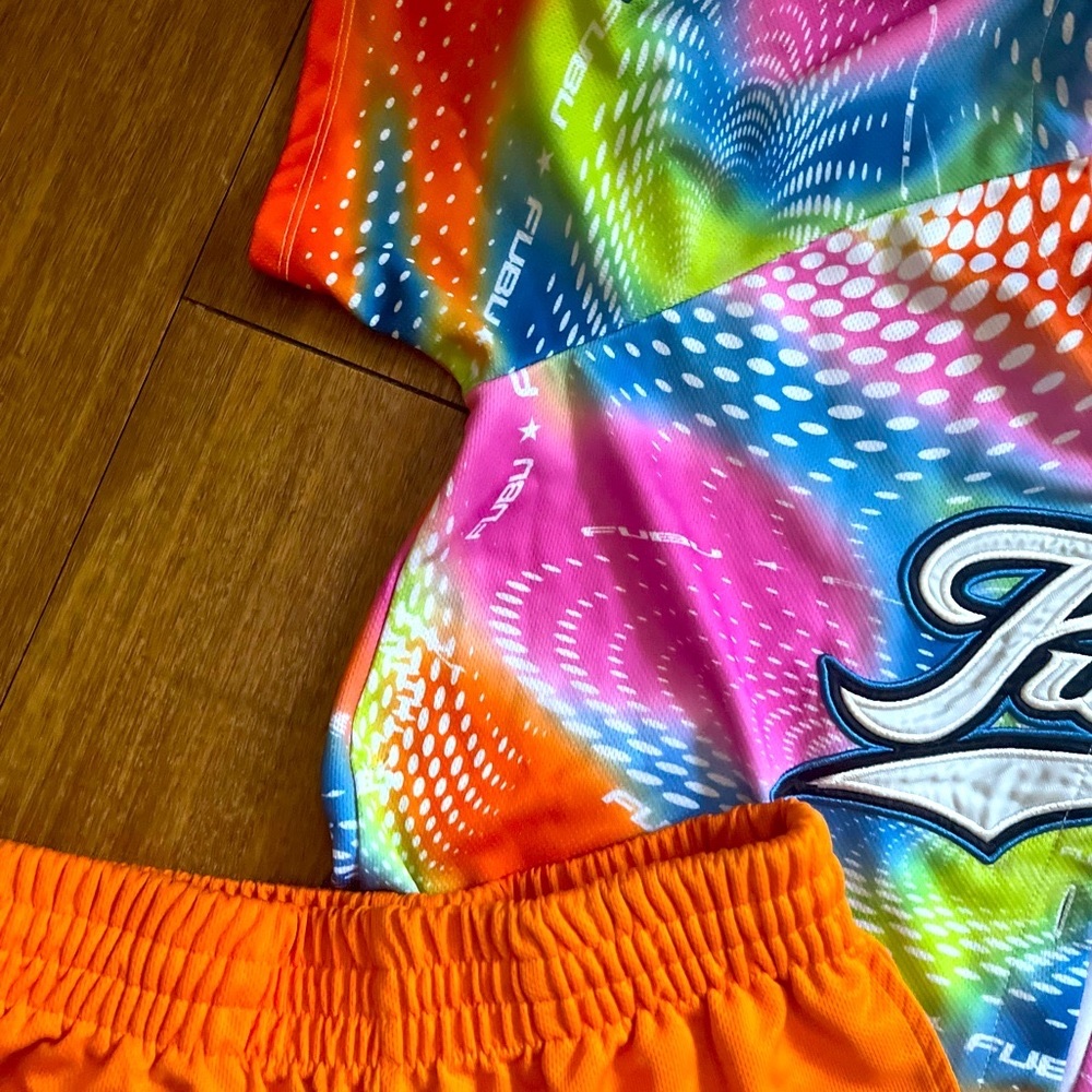 FUBU Top and Shorts Set